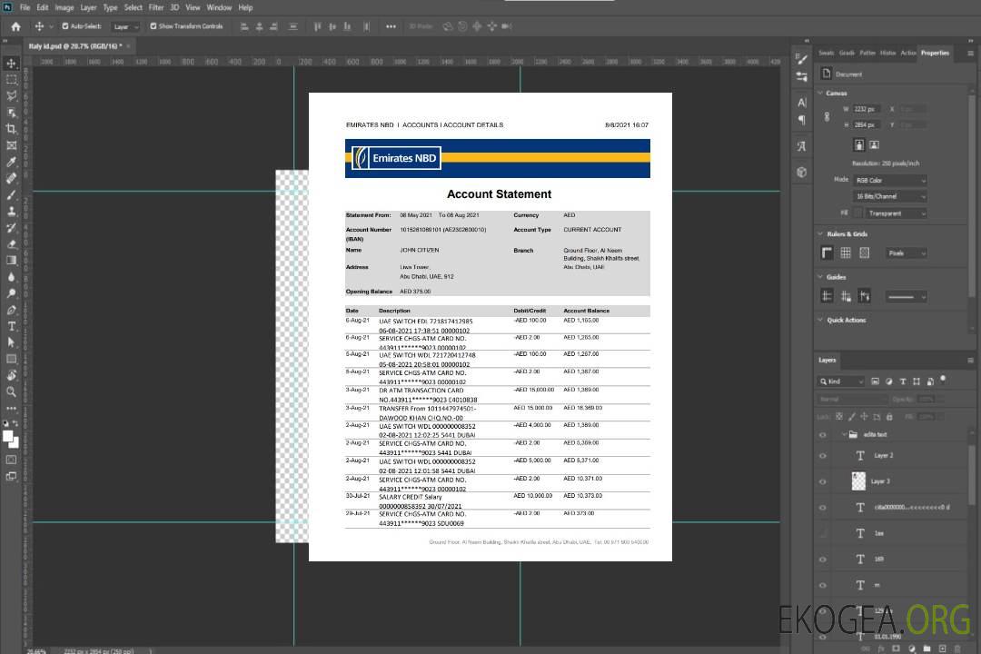 Émirats arabes unis Abu Dhabi Émirats NBD template